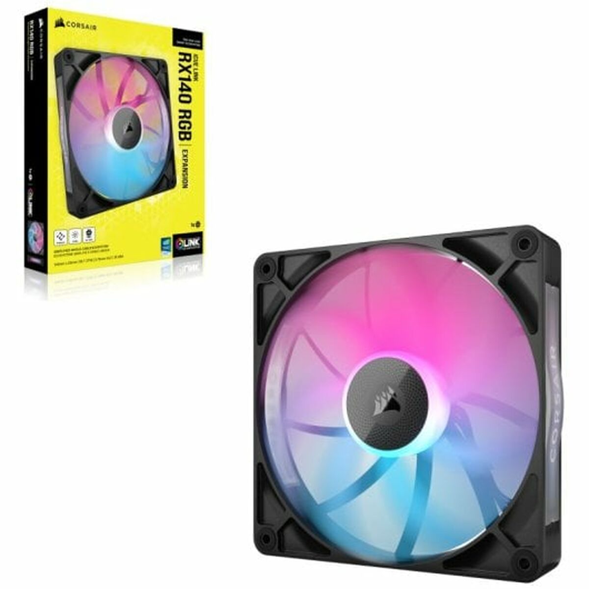 Kārbas ventilators Corsair CO-9051019-WW (1 gb.)